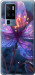 Чехол для Vivo X50 Pro Plus Магический цветок (Фиолетовый)