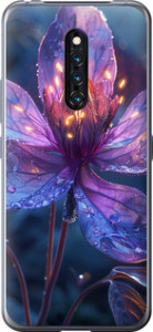 Чехол для Vivo X27 Pro Магический цветок (Фиолетовый)