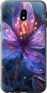 Чохол для Samsung Galaxy J3 (2017) Магічний квітка (Фіолетовий)