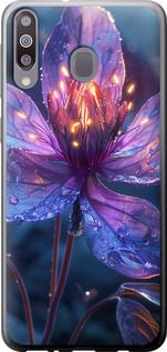 Чохол для Samsung Galaxy M30 Магічний квітка (Фіолетовий)