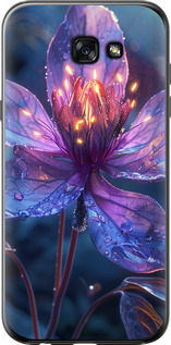 Чехол для Samsung Galaxy A7 (2017) Магический цветок (Фиолетовый)