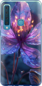 Чохол для Samsung Galaxy A9 (2018) Магічний квітка (Фіолетовий)