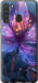 Чехол для Samsung Galaxy A21 Магический цветок (Фиолетовый)