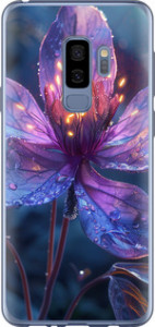 Чехол для Samsung Galaxy S9 Plus Магический цветок (Фиолетовый)