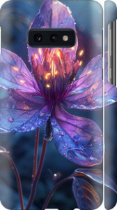 Чехол для Samsung Galaxy S10e Магический цветок (Фиолетовый)