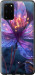Чехол для Samsung Galaxy S20 Plus Магический цветок (Фиолетовый)