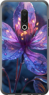 Чехол для Meizu 15 Магический цветок (Фиолетовый)