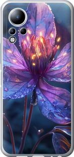 Чехол для Infinix Note 11 Магический цветок (Фиолетовый)