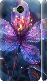 Чехол для Huawei Y5 2017 Магический цветок (Фиолетовый)