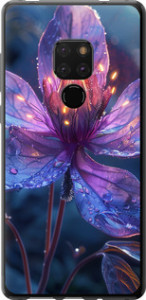 Чохол для Huawei Mate 20 Магічний квітка (Фіолетовий)