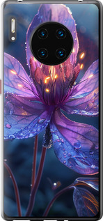 Чохол для Huawei Mate 30 Pro Магічний квітка (Фіолетовий)