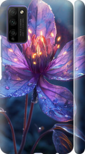 Чехол для Huawei Honor 30 Lite Магический цветок (Фиолетовый)