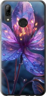 Чохол для Huawei P Smart 2019 Магічний квітка (Фіолетовий)