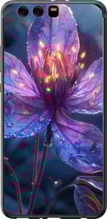 Чохол для Huawei P10 Plus Магічний квітка (Фіолетовий)