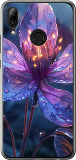 Чехол для Huawei Nova 3 Магический цветок (Фиолетовый)