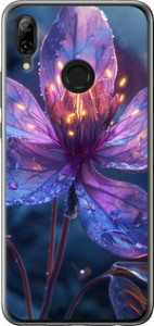 Чехол для Huawei Nova 3 Магический цветок (Фиолетовый)