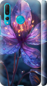 Чохол для Huawei Nova 4 Магічний квітка (Фіолетовий)