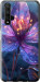Чехол для Huawei Nova 5T Магический цветок (Фиолетовый)
