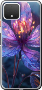 Чехол для Google Pixel 4 Магический цветок (Фиолетовый)