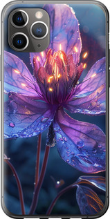 Чехол для iPhone 11 Pro Max Магічний квітка (Фіолетовий)