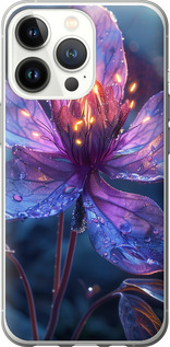 Чохол для iPhone 13 Pro Магічний квітка (Фіолетовий)