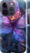 Чехол для iPhone 14 Pro Магический цветок (Фиолетовый)