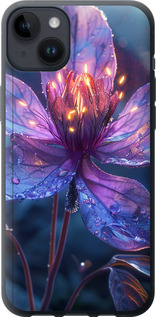 Чехол для iPhone 14 Plus Магический цветок (Фиолетовый)