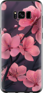 Чохол для Samsung Galaxy S8 Пурпурна сакура (Фіолетовий)