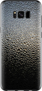 Чехол для Samsung Galaxy S8 Мокрое стекло (Серый)