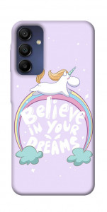 Чехол Believe in your dreams unicorn для Samsung Galaxy A16 4G