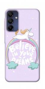 Чохол Believe in your dreams unicorn для Samsung Galaxy A16 5G