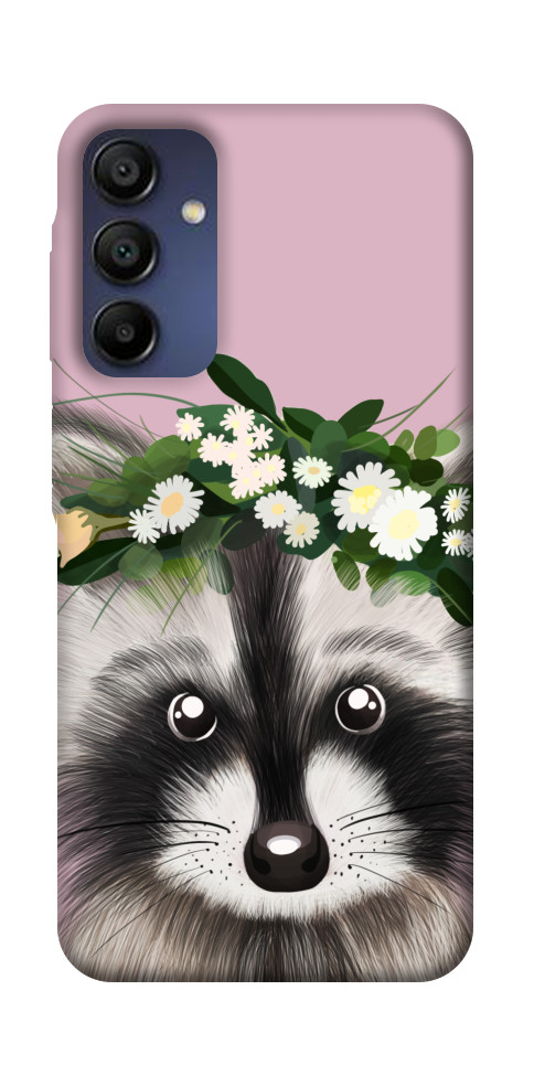 Чехол Raccoon in flowers для Galaxy A16 5G