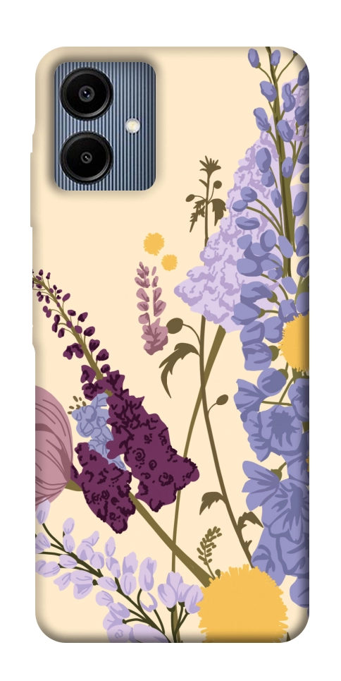 Чехол Flowers art для Galaxy A06