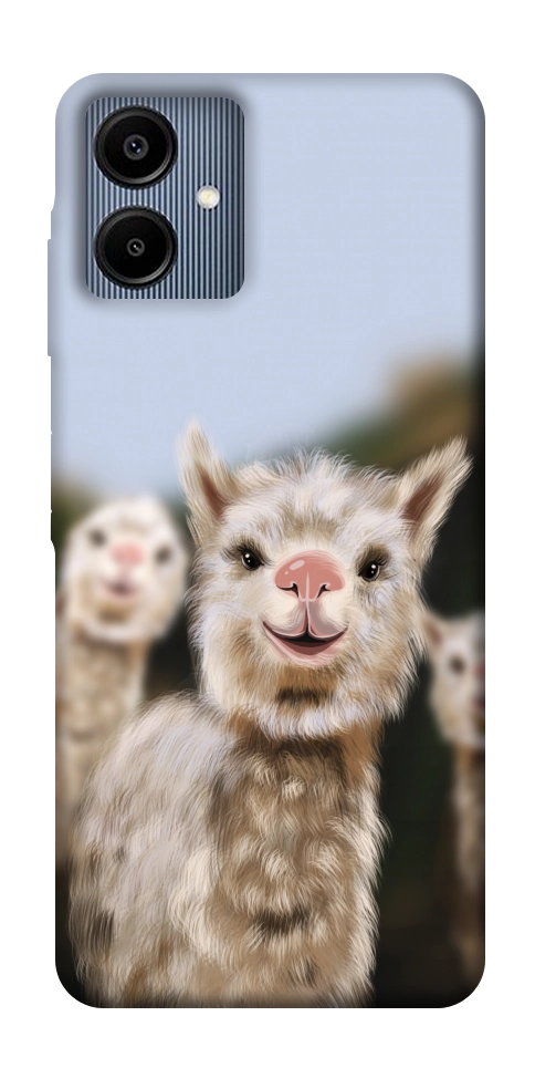 Чехол Funny llamas для Galaxy A06