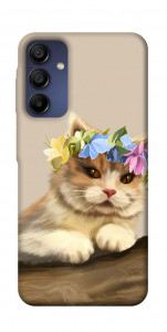 Чехол Cat in flowers для Samsung Galaxy A16 4G