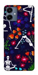 Чехол Yoga skeletons для Galaxy A06