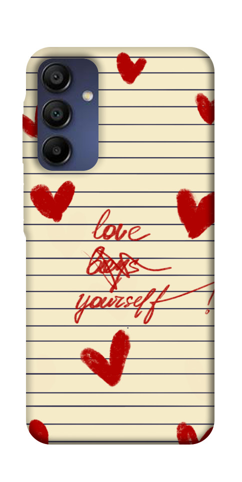 Чохол Love yourself для Galaxy A16 5G