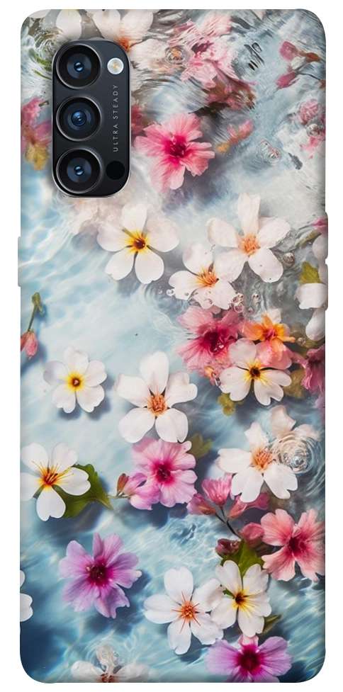 Чохол Floating flowers для Oppo Reno 4 Pro 5G