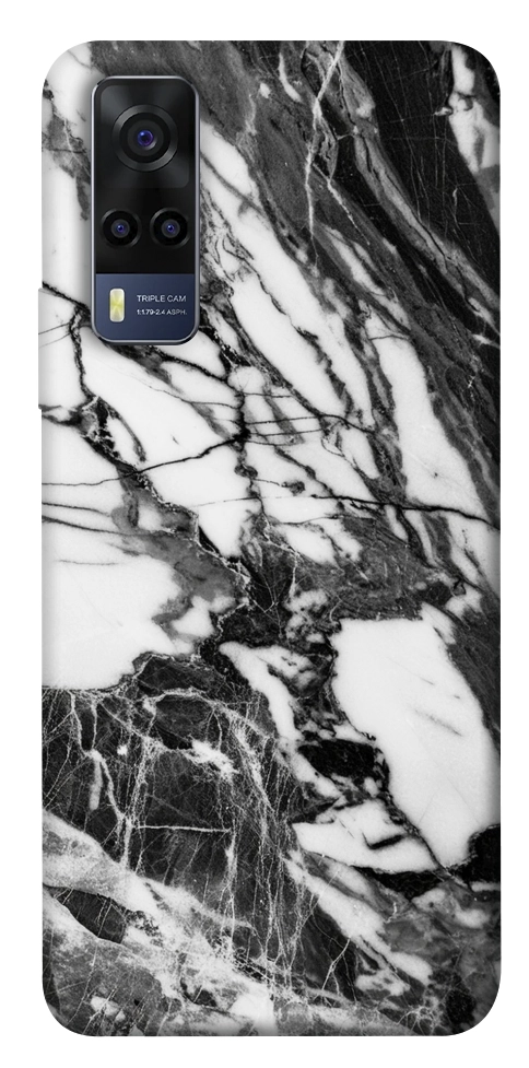 Чохол Calacatta black marble для Vivo Y53s