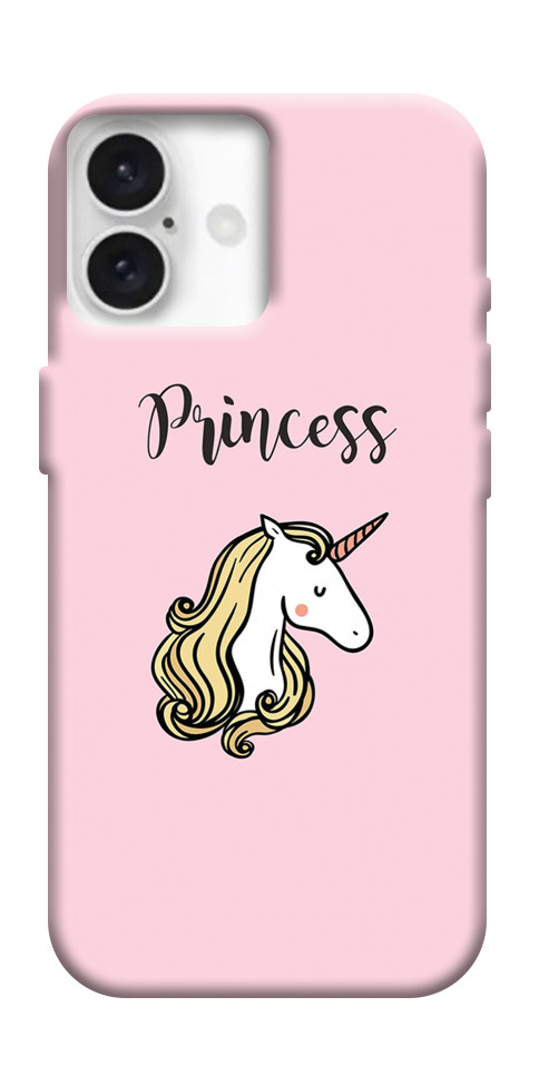 Чехол Princess unicorn для iPhone 16 Plus