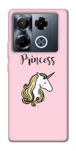 Чохол Princess unicorn для Infinix Note 40 Pro 4G