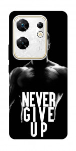 Чехол Never give up для Infinix Zero 30 4G