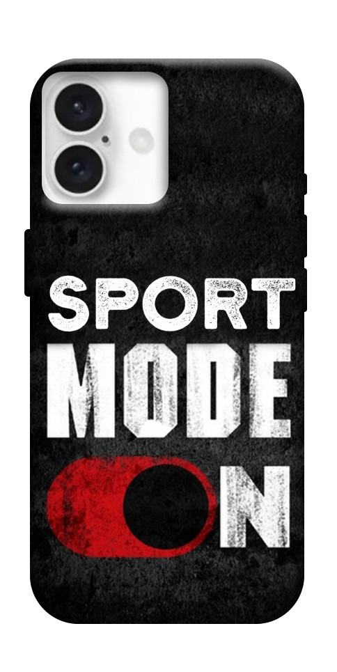 Чехол Sport mode on для iPhone 16 Plus