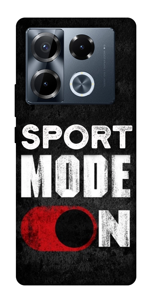 Чехол Sport mode on для Infinix Note 40 Pro 4G