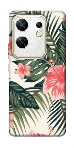 Чехол Tropic flowers для Infinix Zero 30 4G