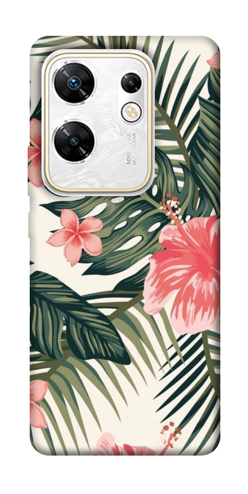 Чохол Tropic flowers для Infinix Zero 30 4G