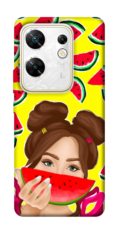 Чехол Watermelon girl для Infinix Zero 30 4G