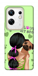 Чехол Love my dog для Infinix Zero 30 4G