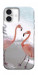 Чехол Flamingos для iPhone 16 Plus