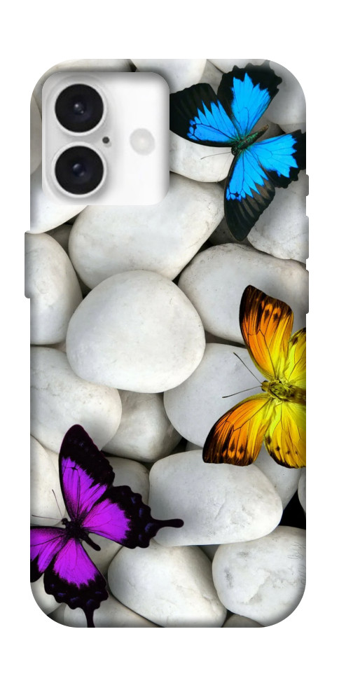 Чехол Butterflies для iPhone 16 Plus